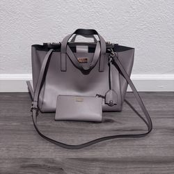 Grey Kate Spade Bag/wallet For Sale