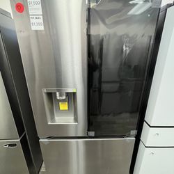 LG Standard Depth French Door Refrigerator, Cosmetic Wear, One Year Warranty