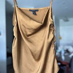 Copper Strappy Top Size S EXPRESS