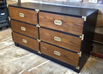 FREE DELIVERY! Mid-Century Campaign Style Dresser