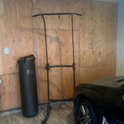 Free-Standing Pull-Up Bar / Power Tower (Pull-Up & Dip Station)