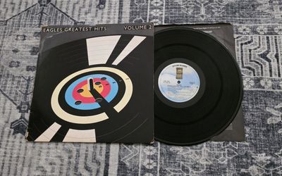 Eagles Greatest Hits Vol. 2 Vinyl Record 1982 Asylum Original Pressing Sterling vintage 80s vtg rare