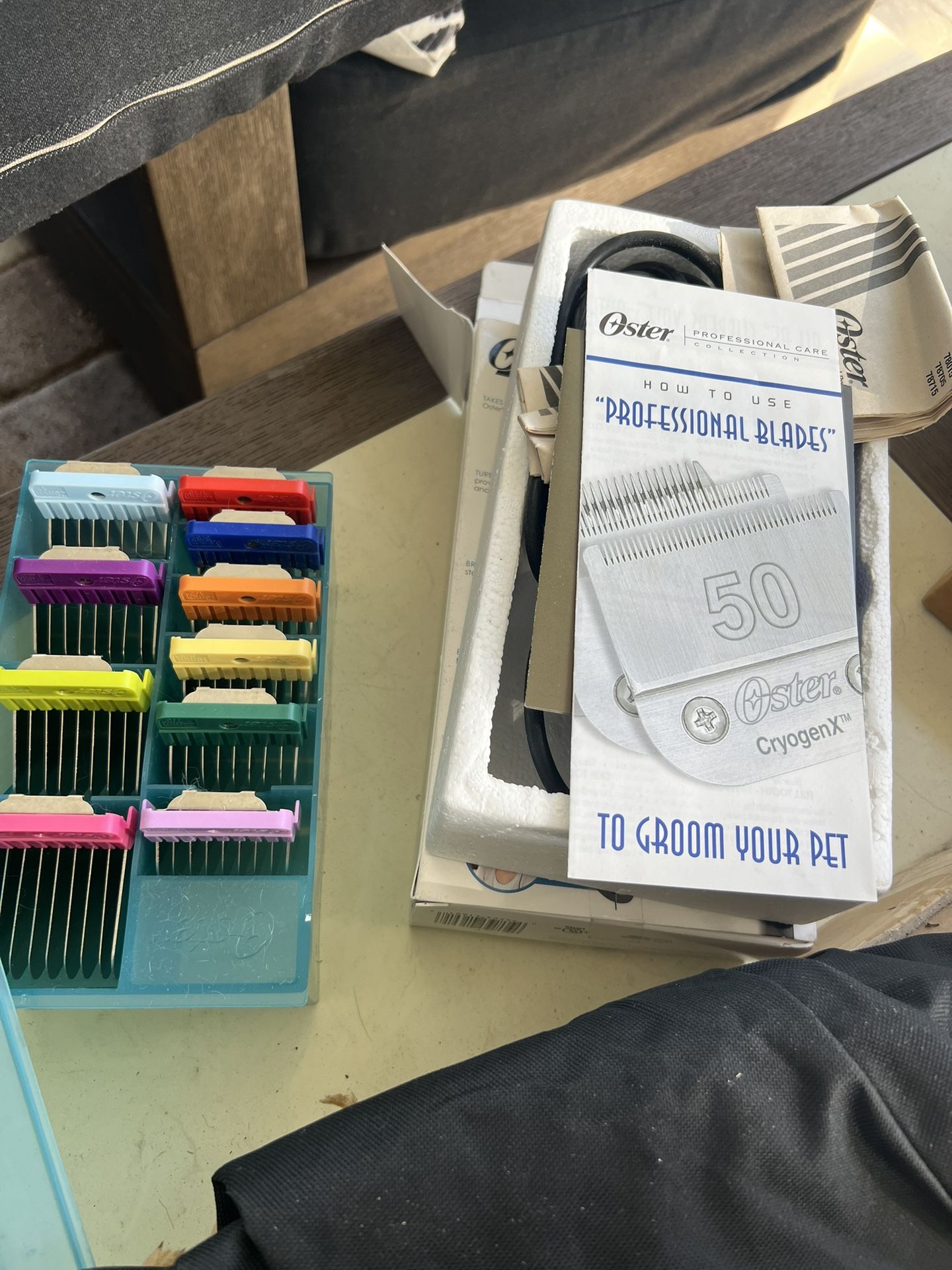 Oster Pet Grooming Clippers With 10 Blades