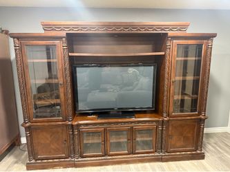 Ashley’s 4 piece entertainment center