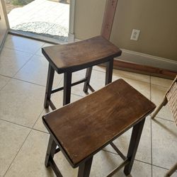 Wood Stool 2