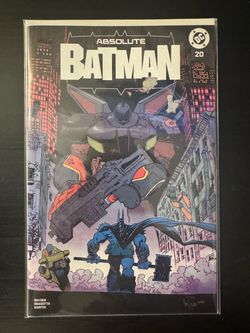 Absolute Batman #20 James Harren Cardstock Variant Felix Comic Art Exclusive