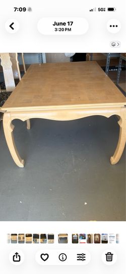 Dining Room Ivory Table,Buffet,Chairs