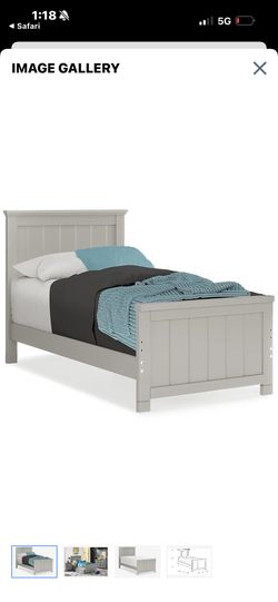 New Twin Bed w/ Mattress (Kids Cottage Series Rooms To Go)
