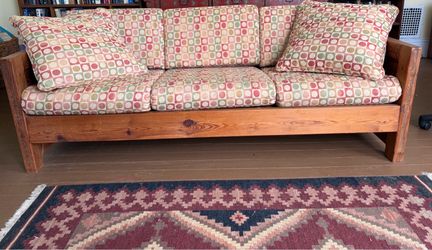 Wood sofa