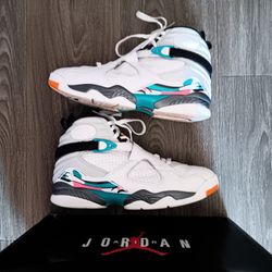Jordan 8s Sz 11 Box Original Used 9/10 ,,,,120 Cash