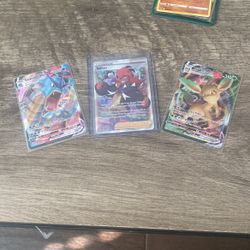 Evolving Skies- Raihan, Leafeon Vmax And Guardian Vmax
