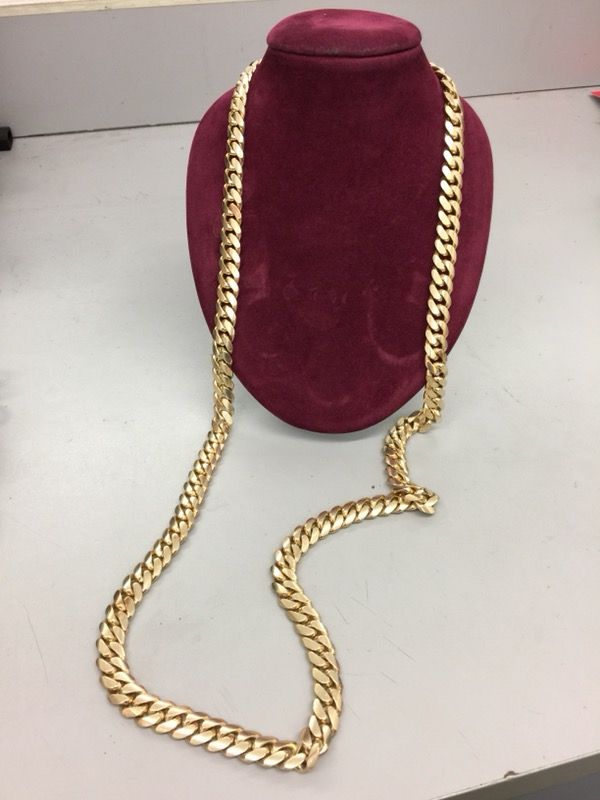 400 gram 10k cuban link chain