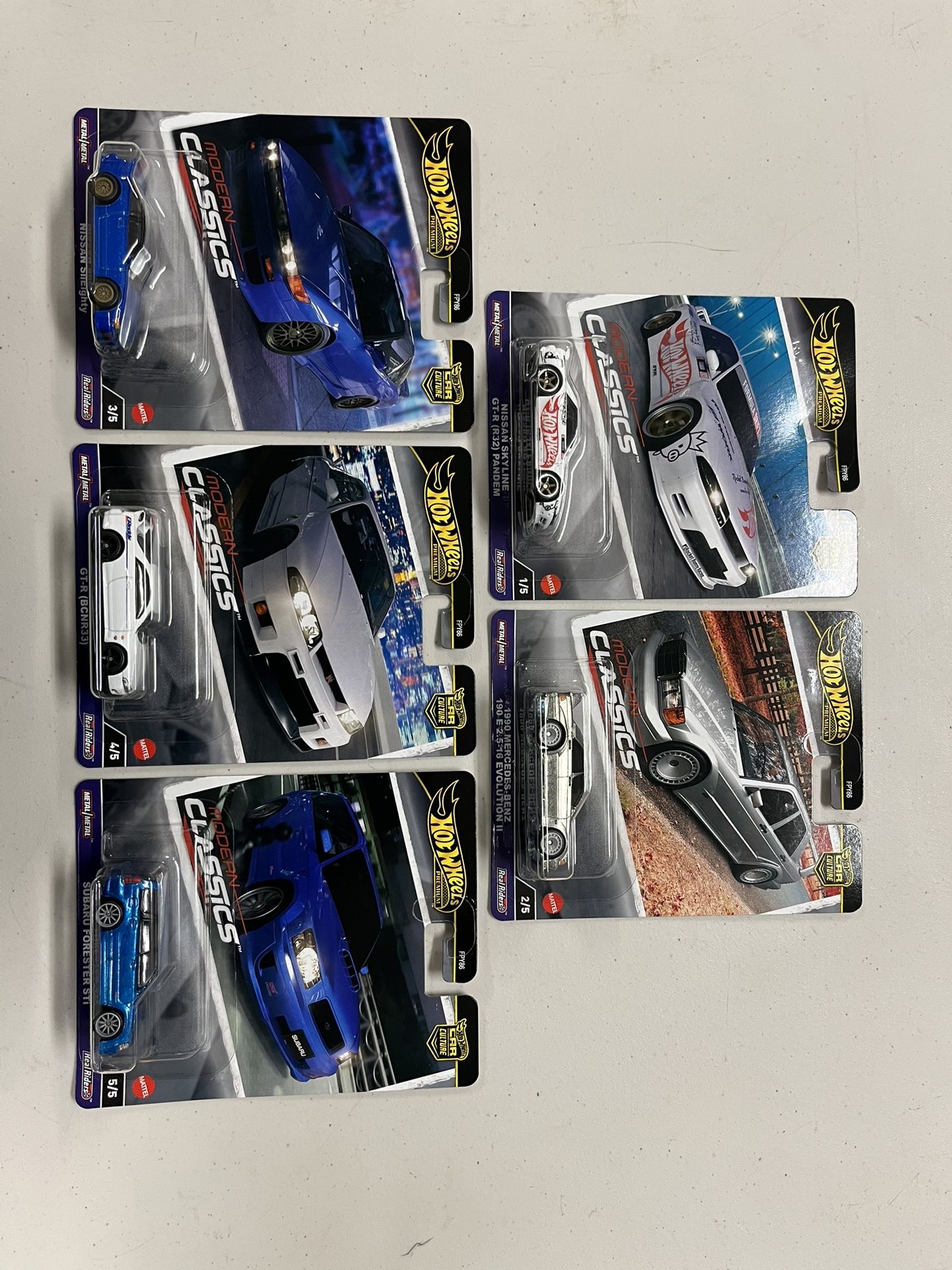 Hot Wheels Modern Classics 2 Set