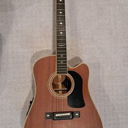 Washburn D-17CE BR 1993-Satin Mahogany