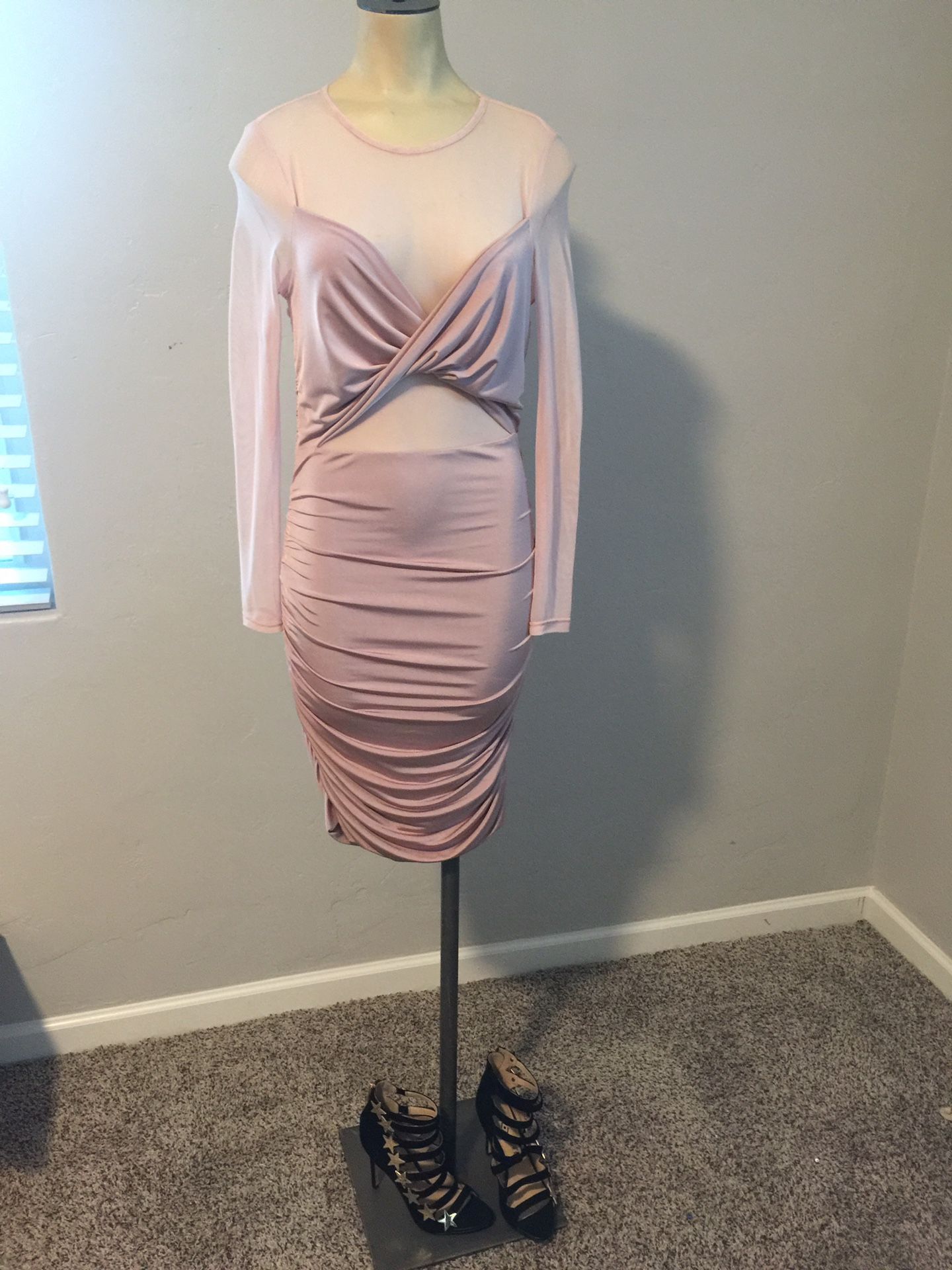 pink dress-new