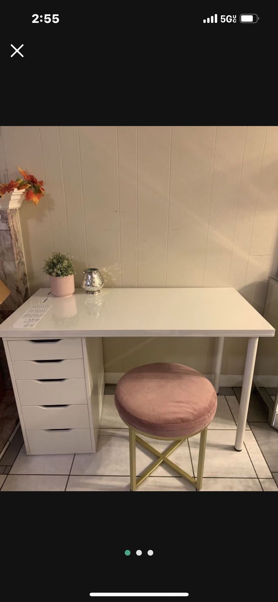 IKEA Alex Drawer Vanity Set