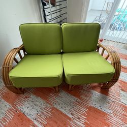 Original Bamboo Tiki Couch 