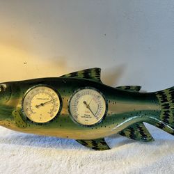 salmon thermometer and barometer