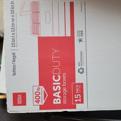 Office Depot Brands Dirty Standard Duty Corrugated Storage Boxes 