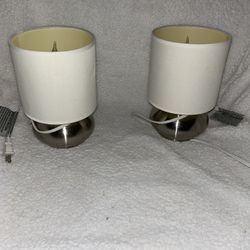 2 Touch Activated Lamps