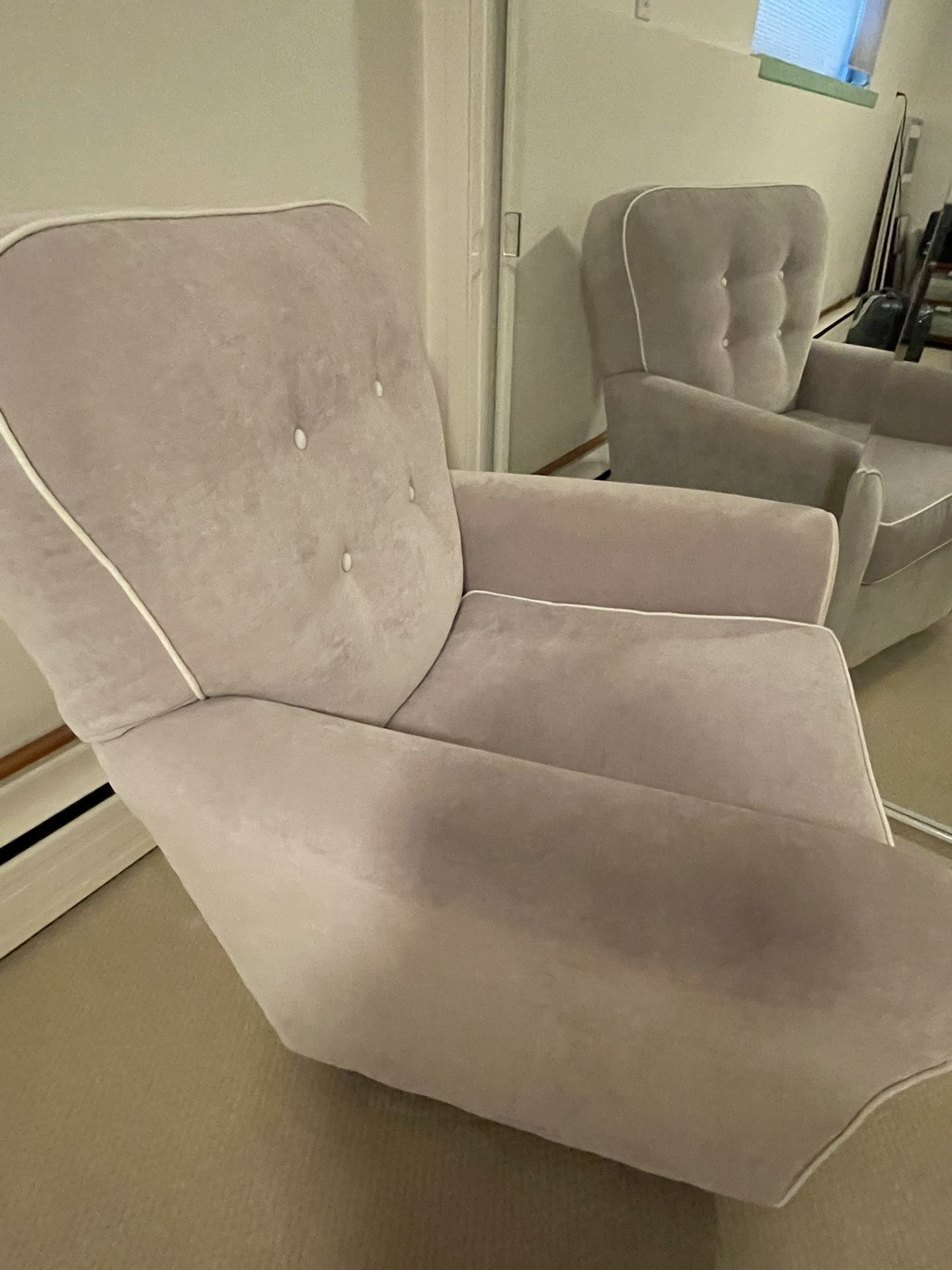 Light Grey Rocker Chairs