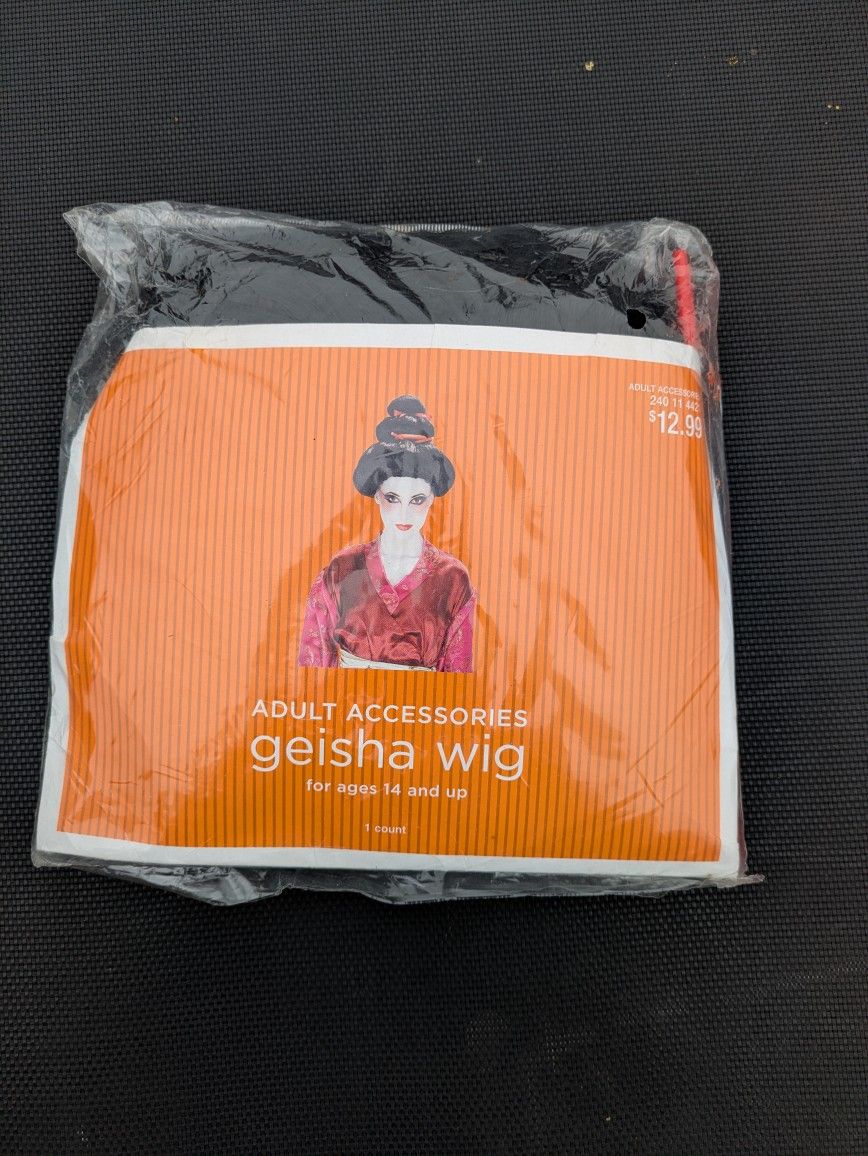 Halloween Geisha Wig Brand New