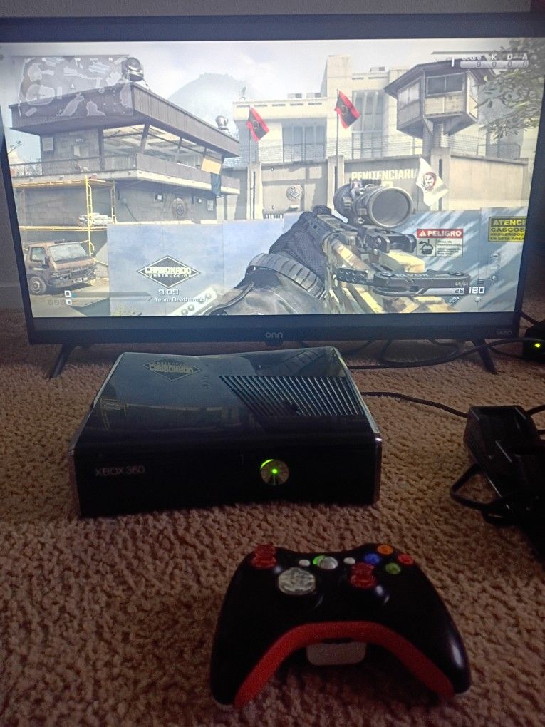 Xbox 360 S 250gb And Game