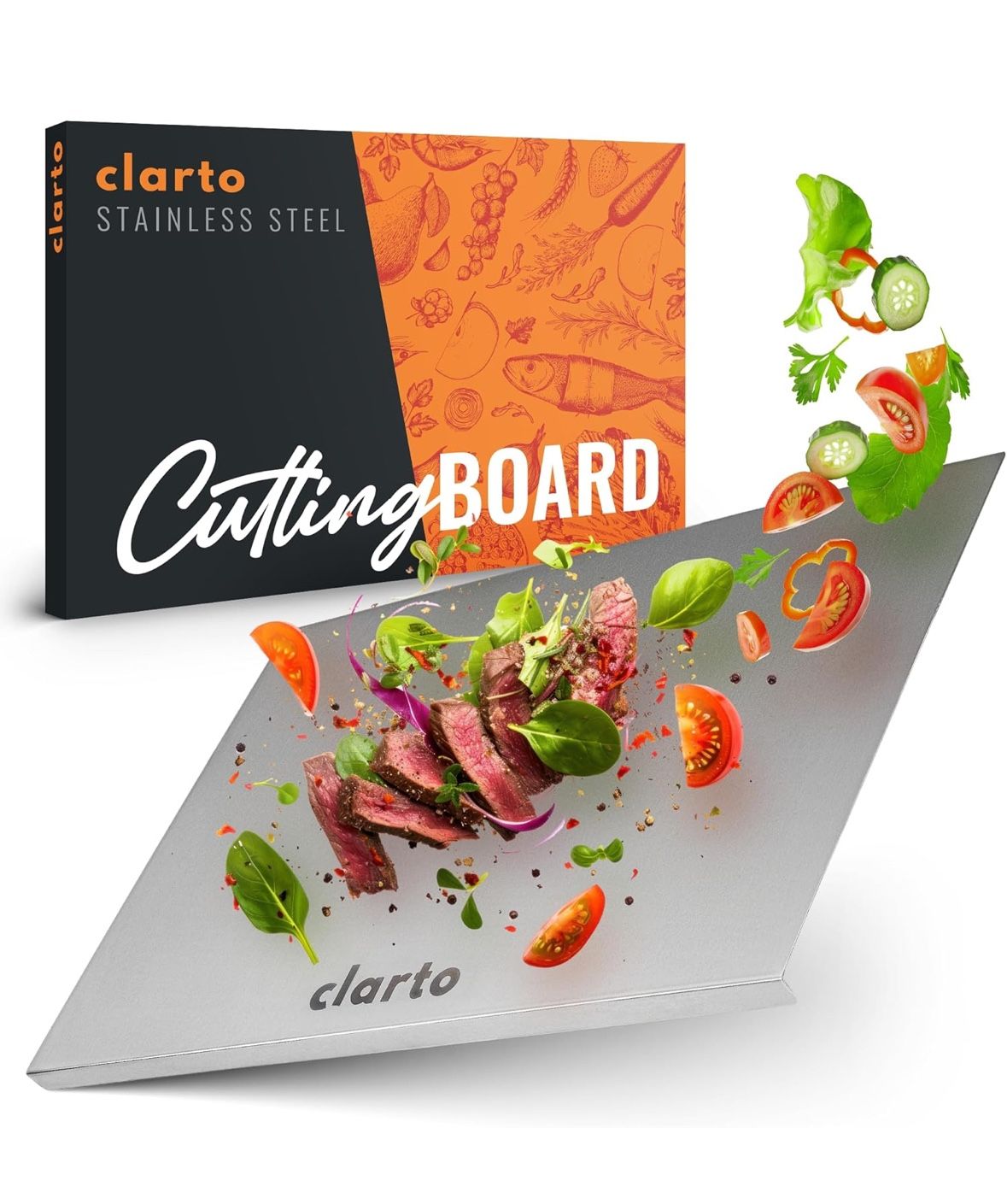 XLarge Stainless Steel Cutting Board