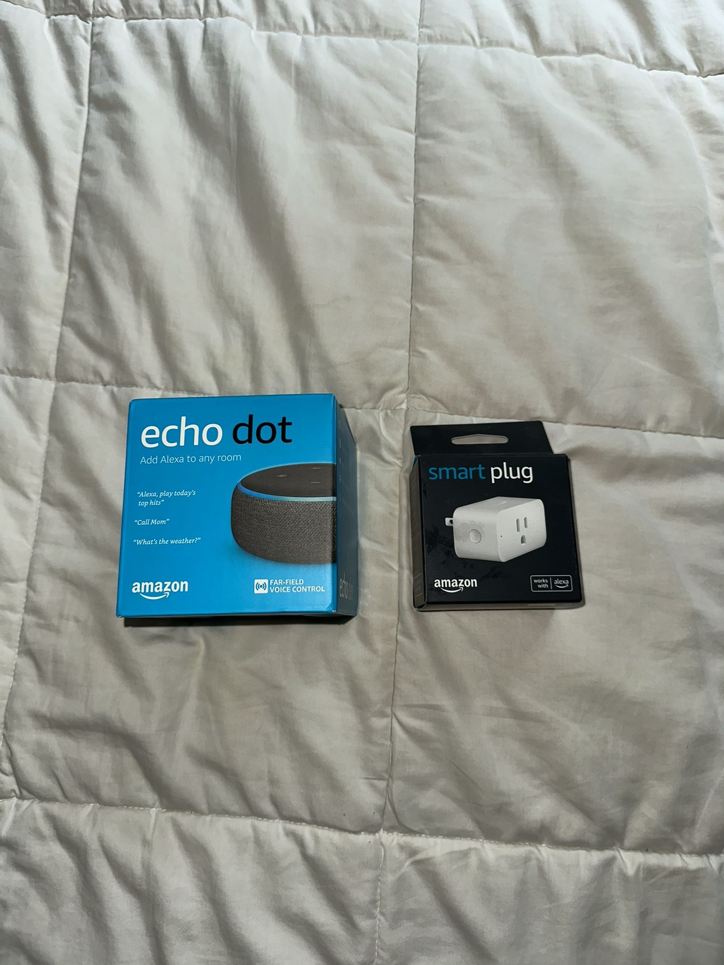 Amazon Echo Dot (gen 3) AND Smart Plug  