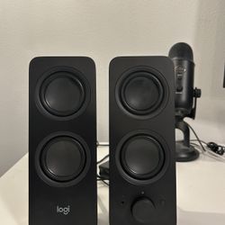 Logitech Z207 2.0 Stereo Computer Speakers with Bluetooth