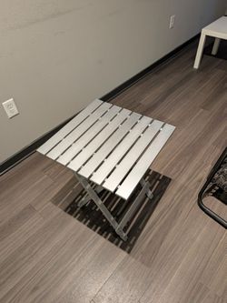 Aluminum Folding Slat Table