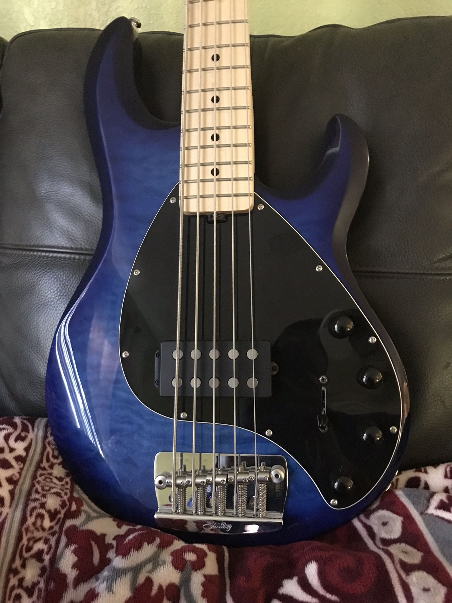 Sterling by Music Man Ray35QM Electric Bass Guitar, 5-String