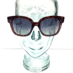 Celine New Audrey Smoke Brown & Tortoise Sunglasses 