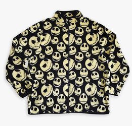 Nightmare Before  Christmas Fleece Zip Jacket