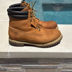 Timberland Pro Men’s Helix Leather Boots Size 14
