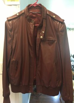 Leather jacket