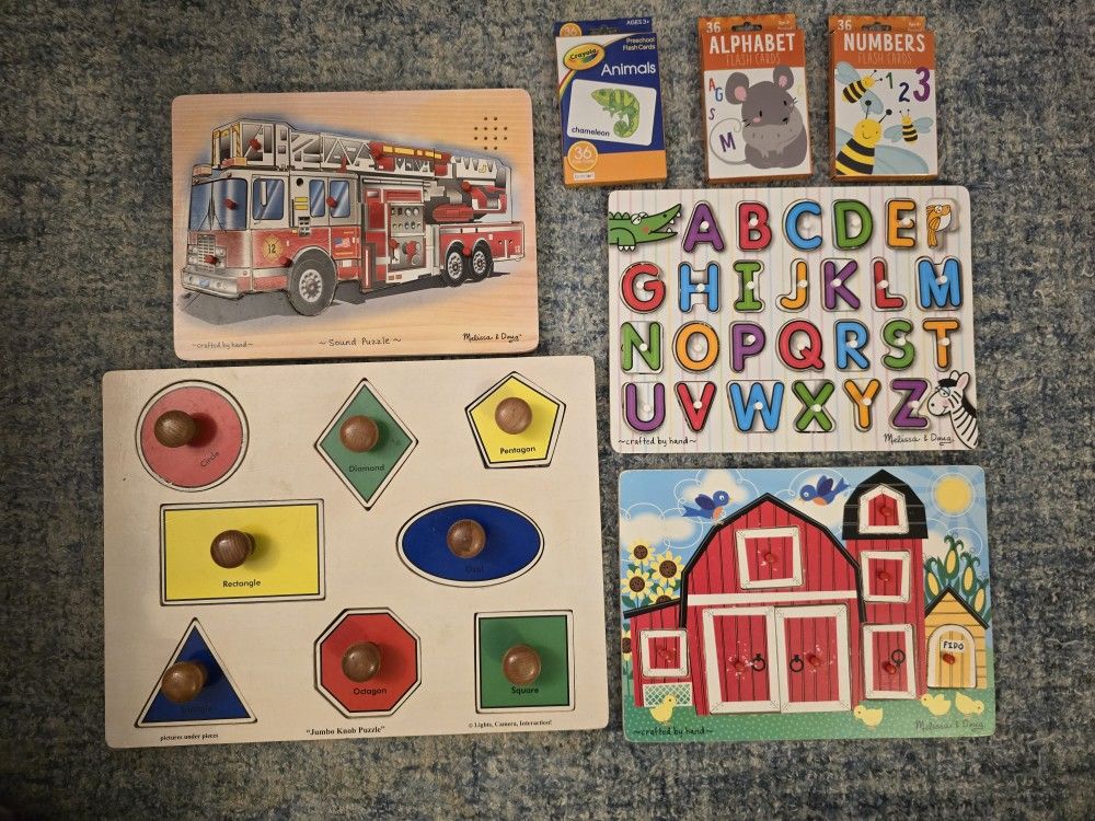 Melissa & Doug Puzzle Bundle