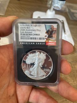1(1(contact info removed)) “privy” Proof American silver eagle