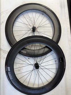 DT Swiss PRC 1400 Spline 65 Disc Carbon Tubeless 700c Wheelset 10/11 Speed