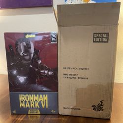 HOT TOYS IRON MAN MK6 MARVEL COMICS