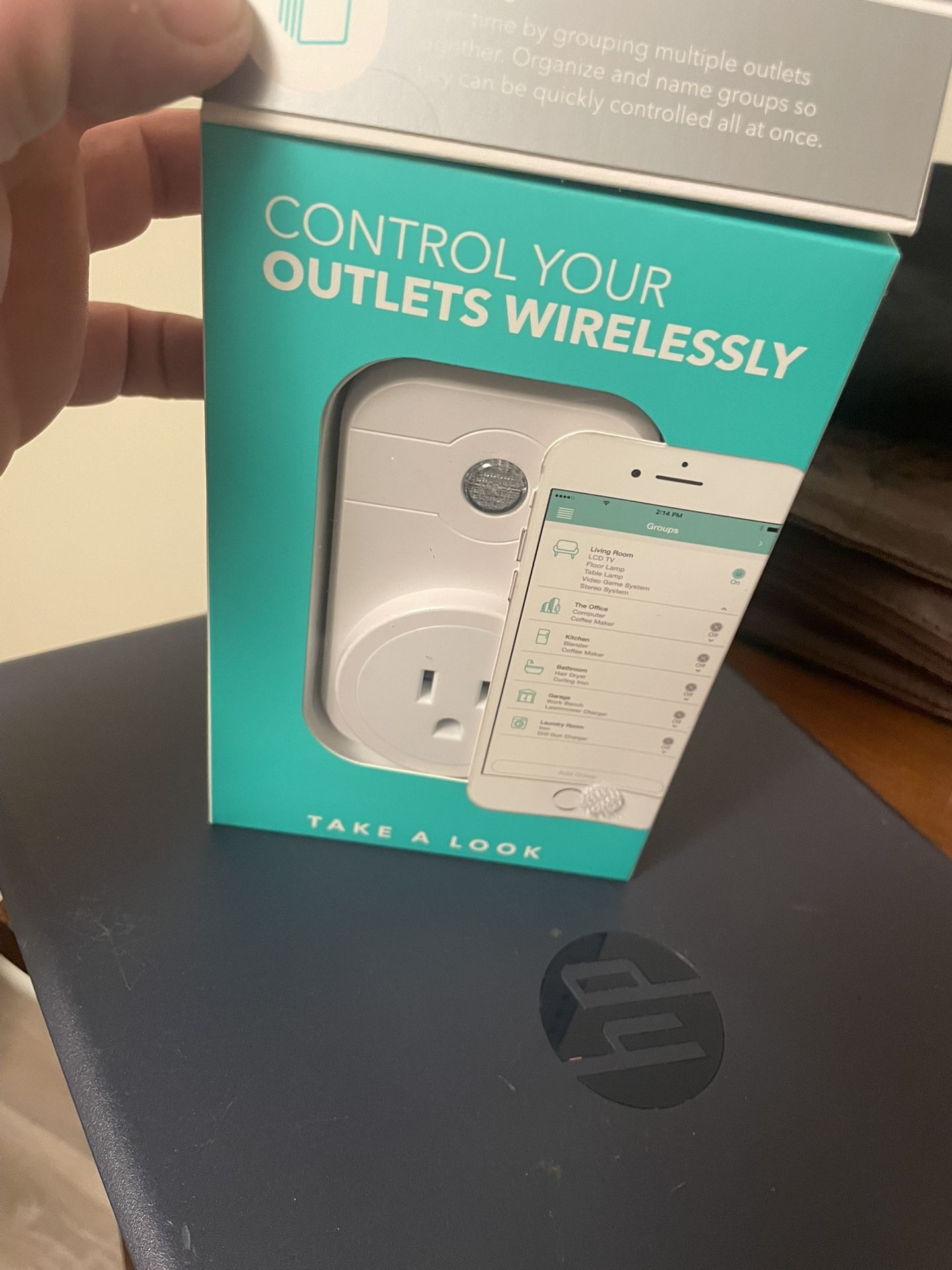 WiFi Outlet Control Outlets Wirelessly 