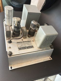 1950’s General Electric 4BA3 Rare Phono Balanced HiFi Preamplifier Superb Rare!
