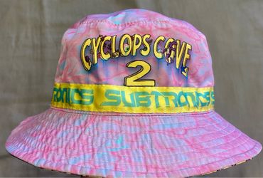 Subtronics Cyclops Cove 2 Reversible Bucket Hat Pink Blue Festival EDM Merch