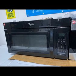 Over The Range Whirlpool Microwave 