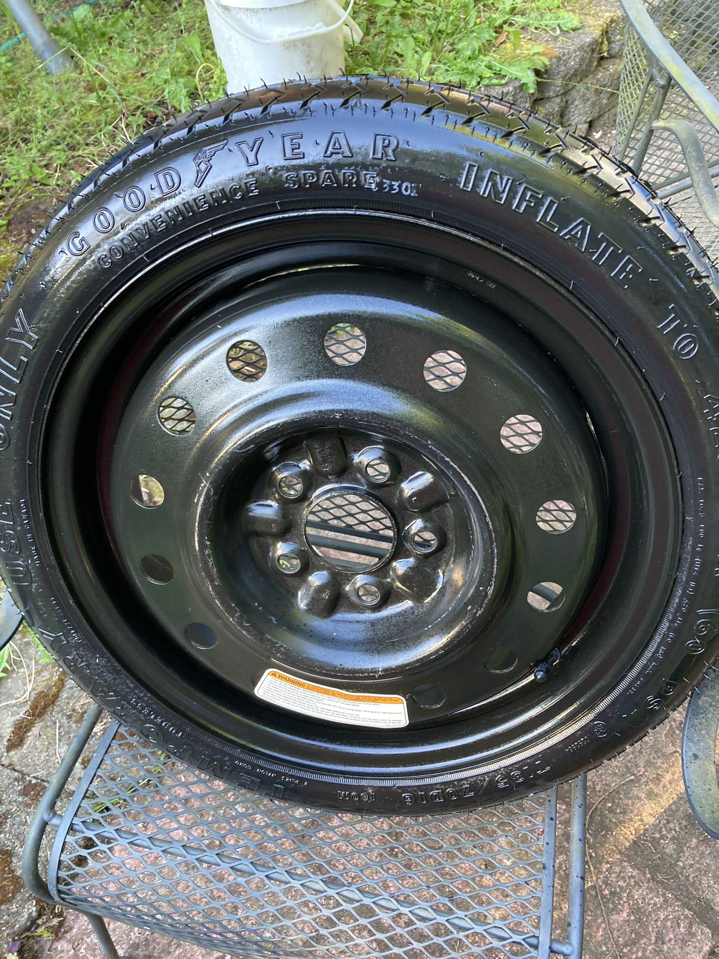 New Spare Tire