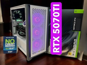 🦊 FOX 108 🦊 GAMING AND AI PC 🦊 AMD RYZEN 7-9700X | 32GB DDR5 RAM | NVIDIA RTX 5070TI | 1 TB NVME SSD.