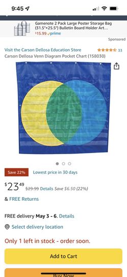 2 Venn Diagram Vinyl Organizers