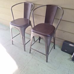 26 Inch Iron Bar Chairs 