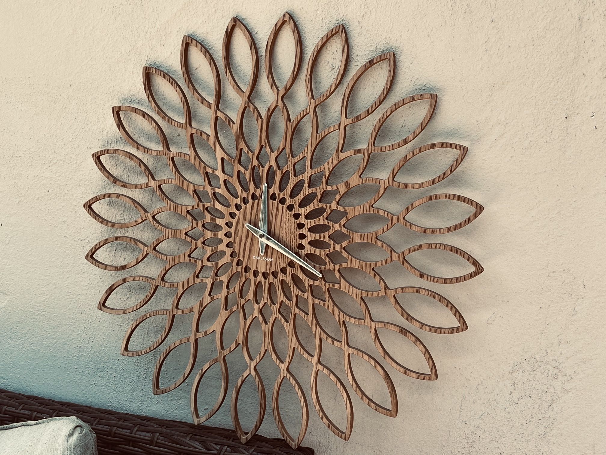 Scandinavian Wooden Wall Clock