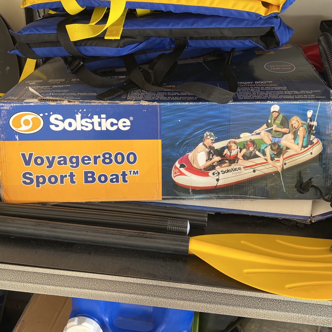 Solstice Voyager 6-Person Inflatable Boat
